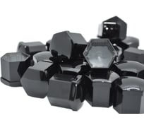 Комплект декоративных колпачков STARLEKS ключ 17, чёрный HEX17(Black)