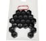 Комплект декоративных колпачков STARLEKS ключ 22, чёрный высота 23мм HEX22(Black) 6