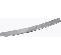 Накладка бампера Dollex SSANGYONG KYRON D200 2007-2016, дизайн Excellent, серебро-хром NBI-230EXS