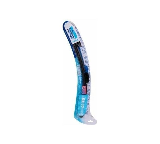 Щётка стеклоочистителя FINWHALE 43 см, бескаркасная, (Side Pin) FORD Focus(04-11)/Peugeot 207 (06-12) RX17F 1