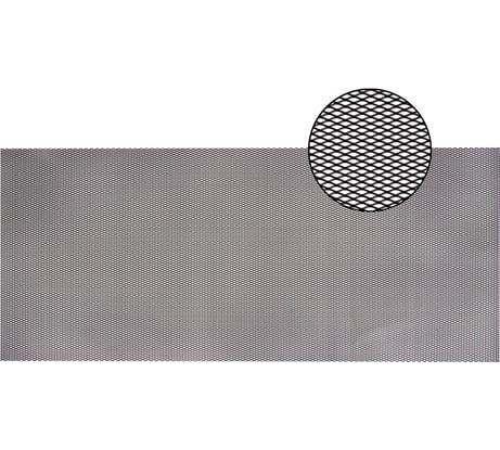 Облицовка радиатора KRAFT алюминий 100 х 40 см черная ячейки 10мм х 4мм KT 835478