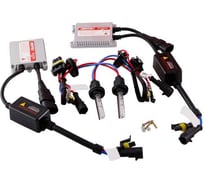 Автолампа ксенон SKYWAY H1 12V 35W 4300K комплект 2 шт блока розжига ближний свет SH1 4300K D13 12V35W