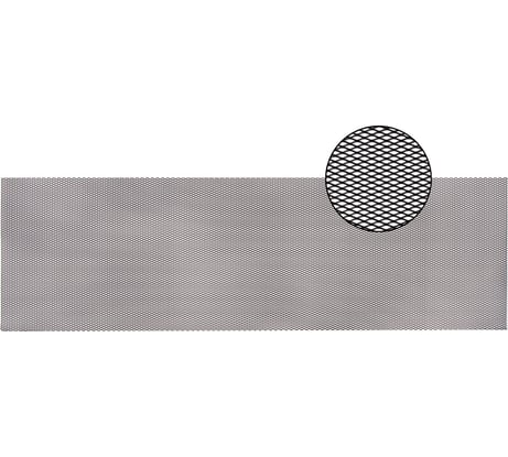 Облицовка радиатора KRAFT алюминий 100 х 30 см черная ячейки 10мм х 4мм KT 835476