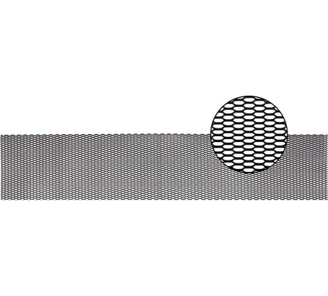 Облицовка радиатора KRAFT алюминий 100 х 20 см черная ячейки 20мм х 5мм сота KT 835477