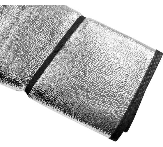 Солнцезащитная шторка на лобовое стекло KRAFT 130х60 см KT 835606