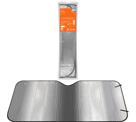 Солнцезащитная шторка Airline 80 см на лобовое стекло 80х145 см ASPS-80-03