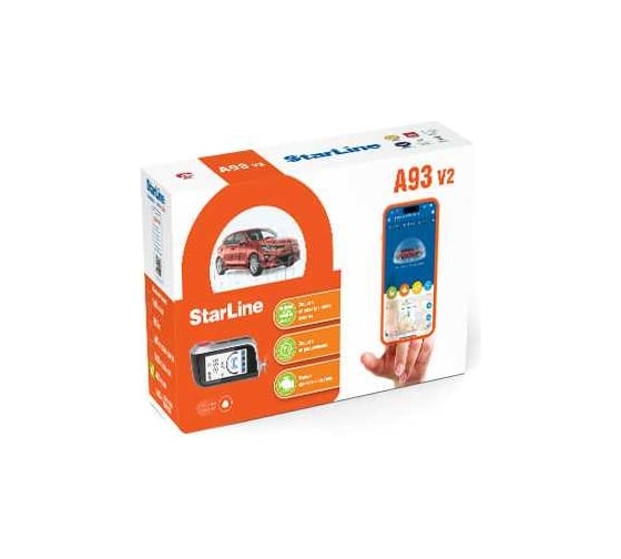 Охранно-телематический комплекс А93 V2 LTE StarLine 4004633