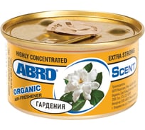 Ароматизатор на панель без крышки ABRO INDUSTRIES INC Органик Гардения AS-560-GR