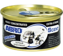 Ароматизатор на панель без крышки ABRO INDUSTRIES INC Органик Черный бриллиант AS-560-BD
