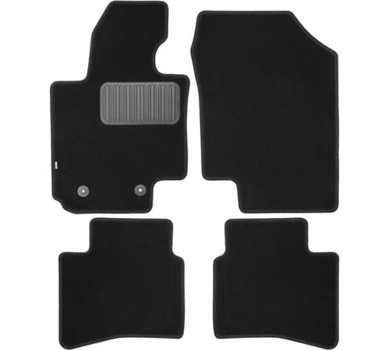 Коврики в салон Klever Standard Москвич 3 2022- Внед. 5 дв., 4шт (текстиль) KLEVER0212300101210kh 1