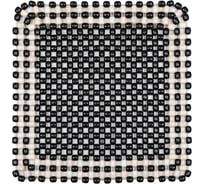 Массажная накидка PSV P2002 PAD деревянные косточки Черный 1 шт 136747