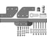 Фаркоп MOTODOR Sollers Atlant, фургон, база L2 и L3, оцинк. шар 98701-FE 3