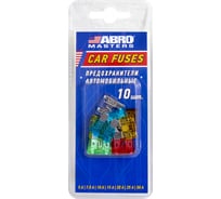 Набор флажковых предохранителей ABRO INDUSTRIES INC Abro Masters 10 шт. FU-AI381-9-AS