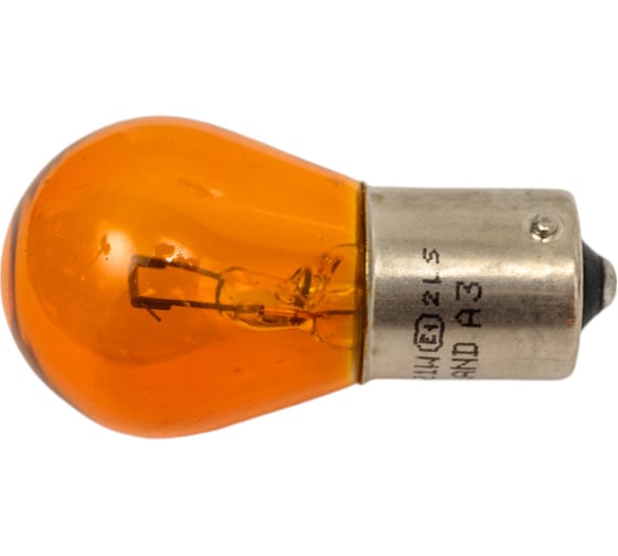 Лампа накаливания Hella PY21W 24V 21W BAU 15s Amber 10 шт 8GA 006 841-241 1