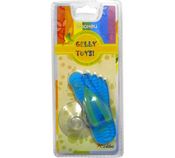 Ароматизатор на зеркало AZARD Gelly Toys Сланец голубая ягода GLT-05