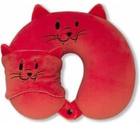 Подушка турист для шеи с маской для сна Штучки, к которым тянутся ручки 19аст02ив-1