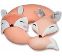 Подушка для шеи с маской для сна турист Спящая лиса Штучки, к которым тянутся ручки 20аст04ив-1
