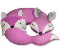 Подушка для шеи с маской для сна турист Спящая лиса Штучки, к которым тянутся ручки 20аст04ив-3
