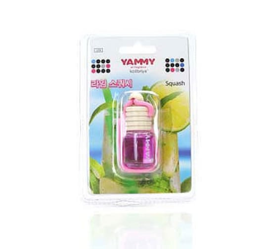 Подвесной ароматизатор-бутылек Yammy Squash, 4 мл 60668 1