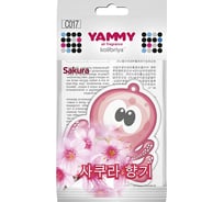 Подвесной картонный ароматизатор с пропиткой Yammy Осьминог Sakura 56445