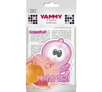 Подвесной картонный ароматизатор с пропиткой Yammy Осьминог Grapefruit 56440