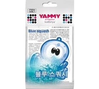 Подвесной картонный ароматизатор с пропиткой Yammy Осьминог Blue Squash 69299