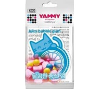 Подвесной картонный ароматизатор с пропиткой Yammy Котик Bubble Gum 69298