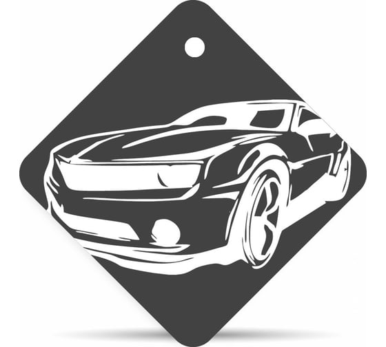 Подвесной картонный ароматизатор с пропиткой Yammy Квадрат New Car 62928 1