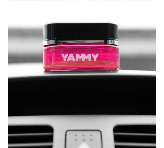 Ароматизатор на торпеду Yammy гелевый, Fresh Berries 56462