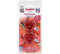 Ароматизатор на дефлектор Yammy жидкий, Fresh berries 64489