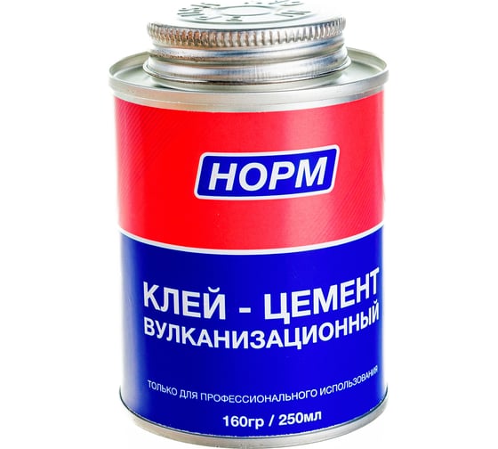 Клей-цемент для холодной вулканизации NORM 250 мл 14-008 1