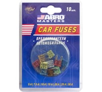 Набор флажковых предохранителей ABRO INDUSTRIES INC Abro Masters мини, 10 шт. FU-AI370-7-AS