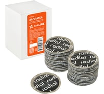 Заплата (латка) универсальная AIRLINE для шин и камер, круглая, D41мм, 30 шт. ATRP002