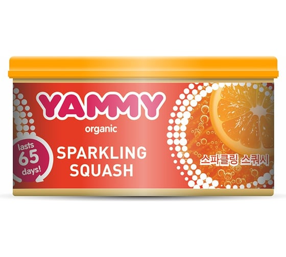 Ароматизатор-баночка с растительным наполнителем Yammy Органик Sparkling Squash, 42 г 62611