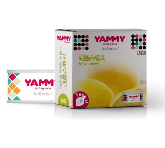 Меловой ароматизатор-баночка Yammy Lemon Squash 56429 1