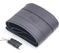 Оплетка Carfort HandMade кожа, черная, М 60371