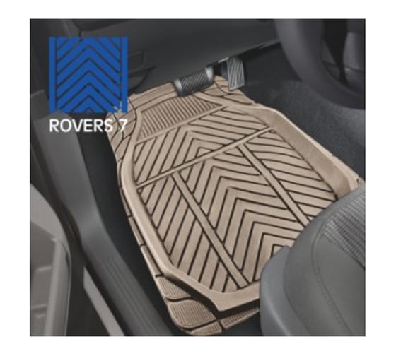 Автомобильные коврики Carfort Rovers 7 термопласт NBR, Beige передний 62339