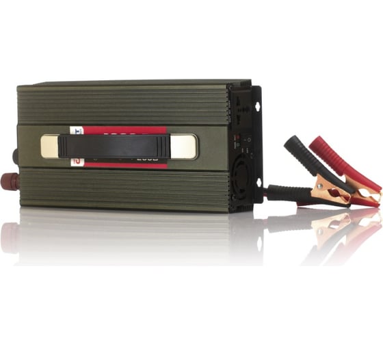 Инвертор напряжения Carfort DC12v- AC220v, 1000w 49187 1