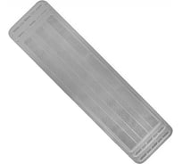 Автомобильный коврик заднего ряда Carfort Rovers 10 термопласт NBR, 37,5х145см Grey 64248