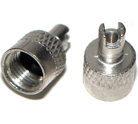 Металлический колпачок вентиля DolleX упаковка 100 шт 100KV-01M