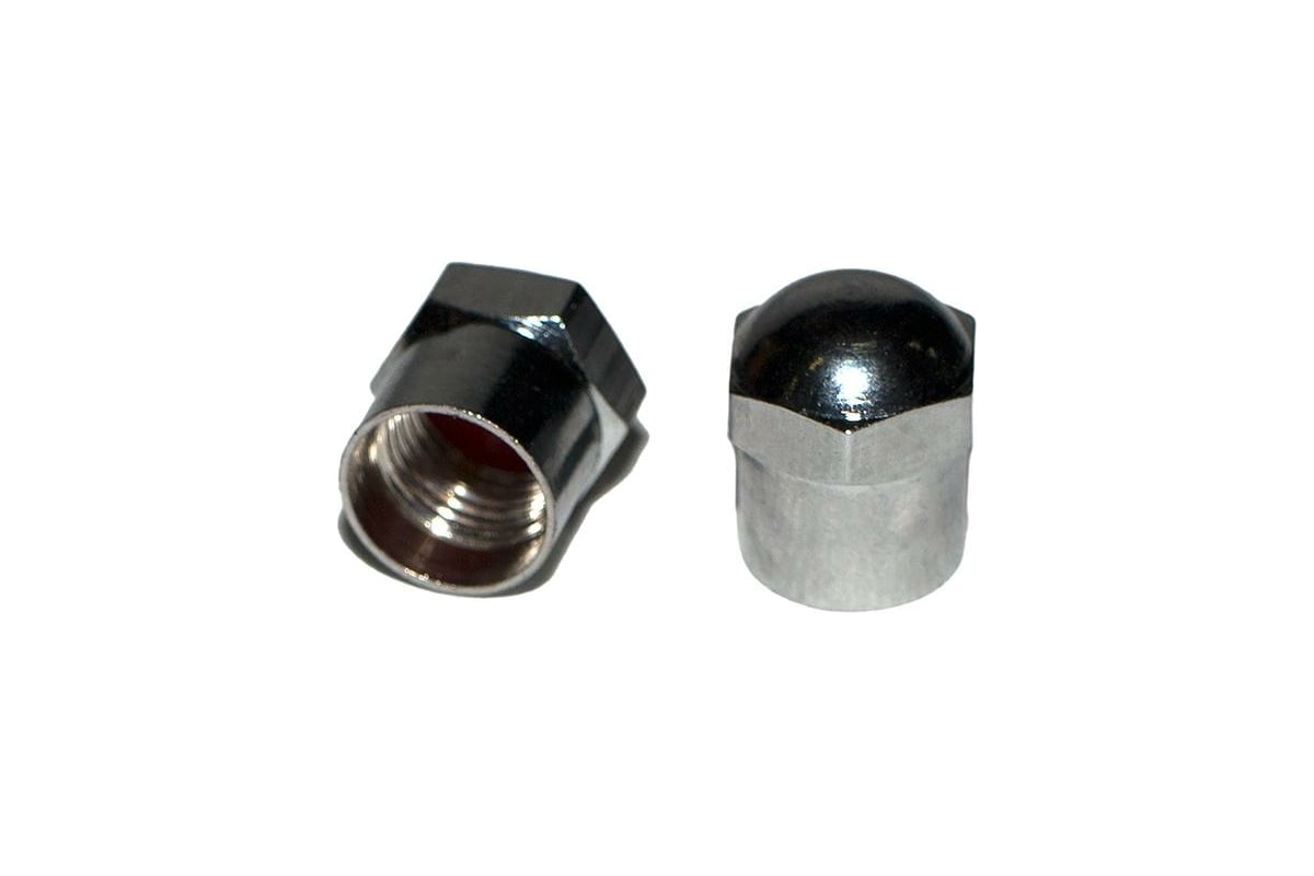 Колпачок вентиля металлический DolleX хром упаковка 100 шт. 100KV-04MX ...