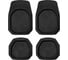 Автомобильные коврики Carfort Rovers 8 термопласт NBR, Black 50599 1
