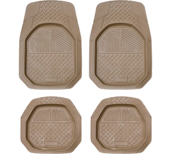 Автомобильные коврики Carfort Rovers 8 термопласт NBR, Beige 50601 1