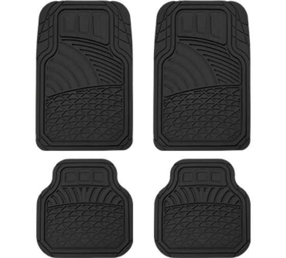 Автомобильные коврики Carfort Rovers 9 термопласт NBR, Black 50603 1