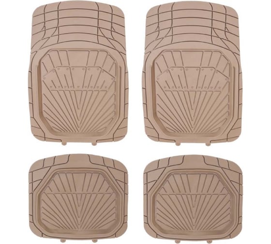 Автомобильные коврики Carfort Rovers 1 термопласт NBR, Beige 49043 1