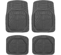 Автомобильные коврики Carfort Rovers 1 термопласт NBR, Black 49042