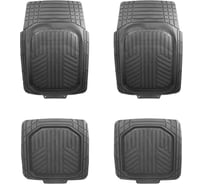 Автомобильные коврики Carfort Rovers 15 термопласт NBR, Black 66661