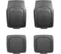 Автомобильные коврики Carfort Rovers 15 термопласт NBR, Black 66661 1