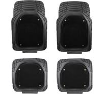 Автомобильные коврики Carfort Rovers 16 термопласт NBR со съёмн.ковр., Black 66660