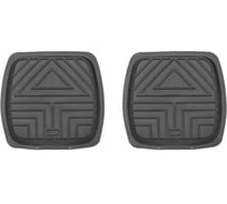 Автомобильные коврики Carfort Rovers 2 термопласт NBR, Black задний 62335